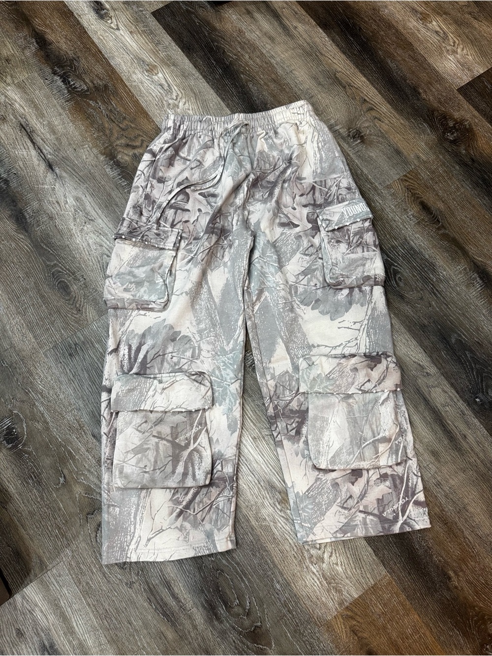 YLA Cargo Pants - Camouflage Print